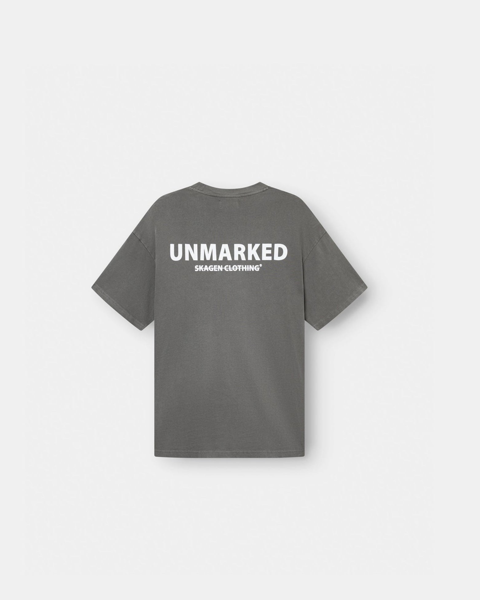 UNMARKED T-shirt Washed Grey | Skagen - clothing.dk